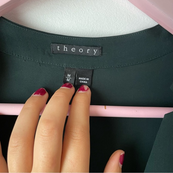 Theory Silk Blouse - Picture 4 of 5